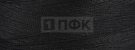 Нить швейная армированная 70ЛЛ ПНК им.Кирова 2500м цв 6818 черный (уп 12/кор 84)