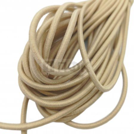 Резинка шляпная (шнур резинка) 3мм цв 308 (уп 100м) Резинка шляпная (шнур резинка) 3мм цв 308 (уп 100м)