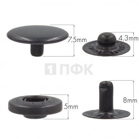 Кнопка для одежды 15мм Альфа сталь цв оксид (уп 720шт) STRONG Кнопка для одежды 15мм Альфа сталь цв оксид (уп 720шт) STRONG