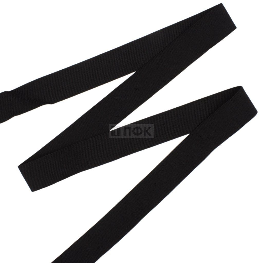 Резинка тканая 50мм 32,36 гр/м цв черный (уп 40м/240м) РБ — ПФКР Резинка тканая 50мм 32,36 гр/м цв черный (уп 40м/240м) РБ