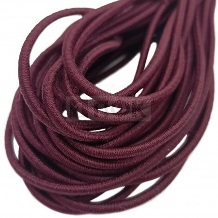 Резинка шляпная (шнур резинка) 3мм цв 179 (уп 100м) Резинка шляпная (шнур резинка) 3мм цв 179 (уп 100м)