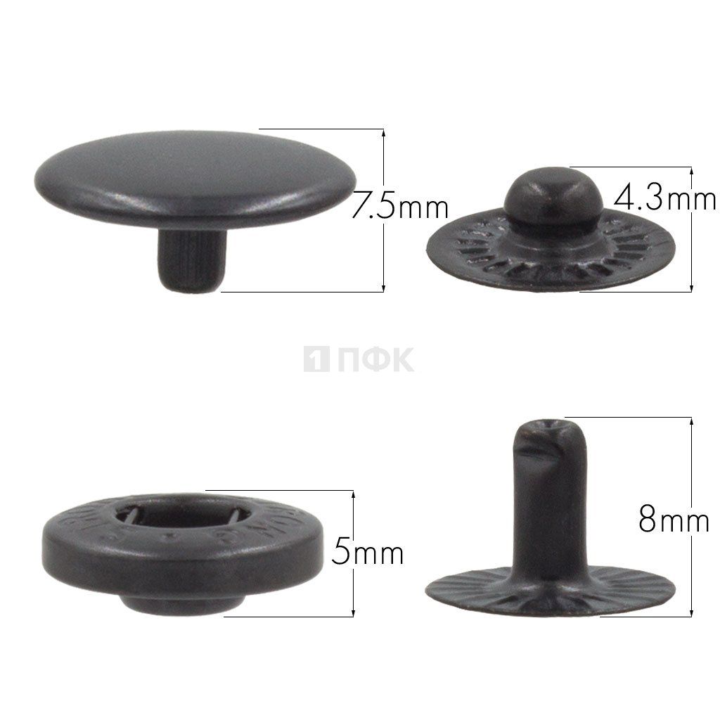 Кнопка для одежды 15мм Альфа латунь цв оксид (уп 720шт) STRONG — ПФКР Кнопка для одежды 15мм Альфа латунь цв оксид (уп 720шт) STRONG