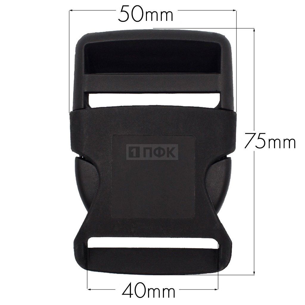 Фастекс Ф-40/4 (защелка-трезубец) ПФЛ 40мм цв черный (уп 1000шт) — ПФКР Фастекс Ф-40/4 (защелка-трезубец) ПФЛ 40мм цв черный (уп 1000шт)