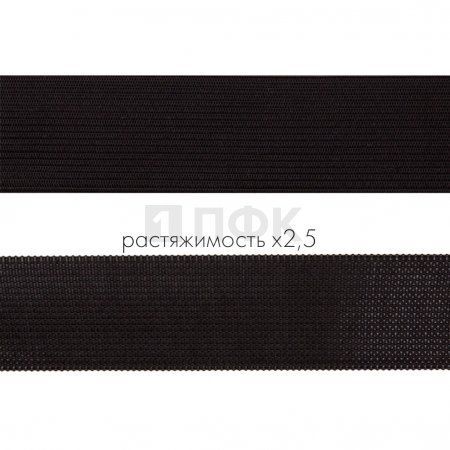 Резинка вязанная 30мм 11.1 гр/м цв черный (рул 40м/уп 400м) Резинка вязанная 30мм 11.1 гр/м цв черный (рул 40м/уп 400м)