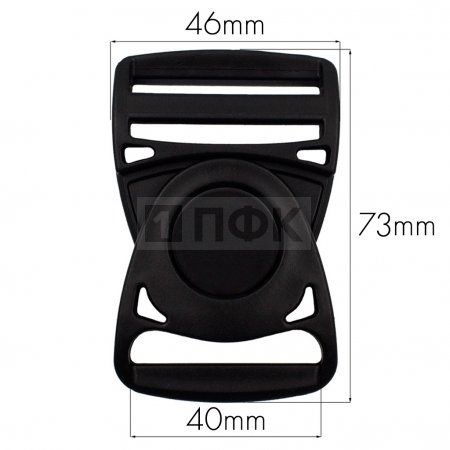 Фастекс Ф-40/1 (защелка-трезубец) ПФЛ 40мм цв черный (уп 1000шт) Фастекс Ф-40/1 (защелка-трезубец) ПФЛ 40мм цв черный (уп 1000шт)