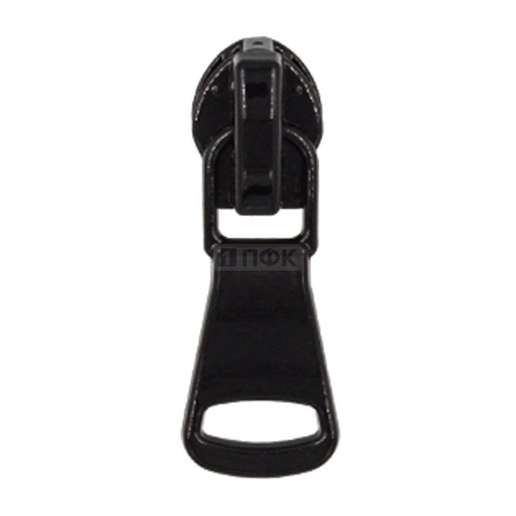 Бегунок для спиральной (витой) молнии тип 7 автомат арт.C8 цв черный лакир. (уп 500шт/5000шт) — ПФКР Бегунок для спиральной (витой) молнии тип 7 автомат арт.C8 цв черный лакир. (уп 500шт/5000шт)