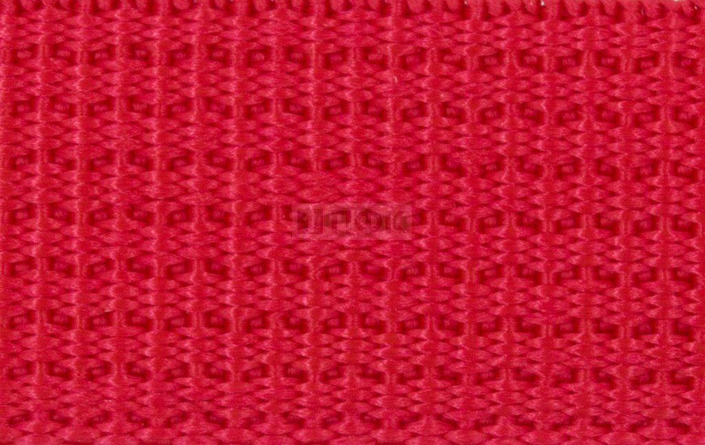 Стропа текстильная (лента ременная) арт.КС 30мм 25 гр/м цв красный (рул 100м/уп 1000м)