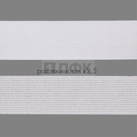 Резинка вязанная 35мм 12.95 гр/м цв белый (рул 40м/уп 360м) Резинка вязанная 35мм 12.95 гр/м цв белый (рул 40м/уп 360м)